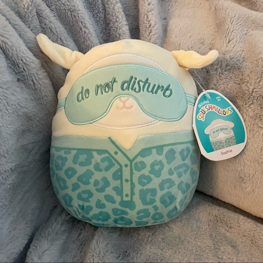 NWT Squishmallows Sleep Squad Sophie the Sheep, Plush Stuffed Animal
